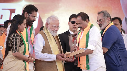 Unauthorised flex boards: BJP fails to pay Rs 19.97 lakh fine