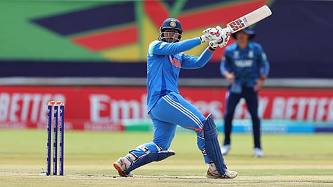 Vaibhav Sooryavanshi batting