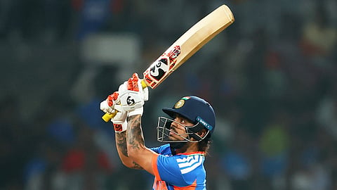 Ishan Kishan batting