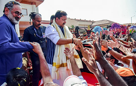 BJP PRESIDENT NITIN NABIN IN KERALA