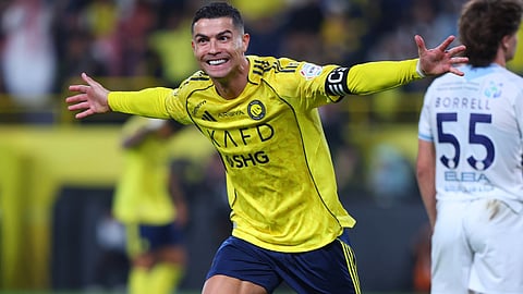 Cristiano Ronaldo goal celebration