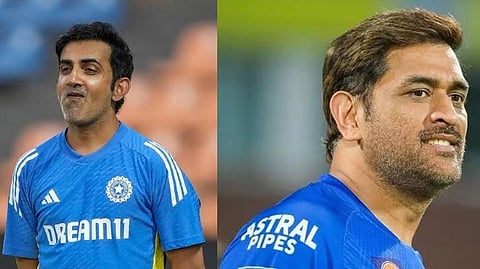 Gautam Gambhir, MS Dhoni