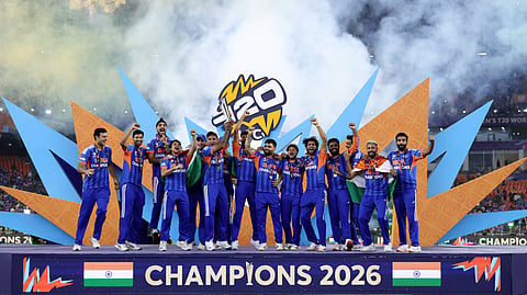 World Cup winning Indian team