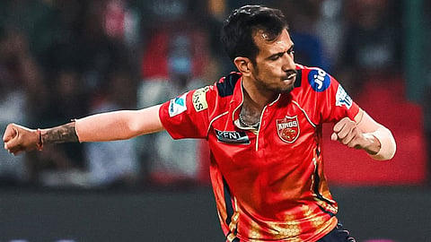 Yuzvendra Chahal wicket celebration