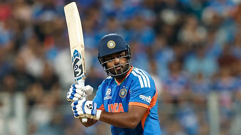 Sanju Samson batting