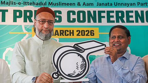 West Bengal Humayun Kabir Asaduddin Owaisi announced an electoral tie-up