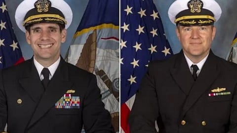 Iran identifies US naval officers Leigh R. Tate and Jeffrey E. York., Allegations link officers to the Tomahawk missile strike on a school in Minab