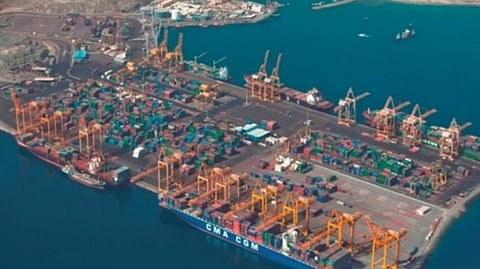 Khorfakkan port
