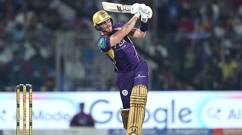 Finn Allen batting