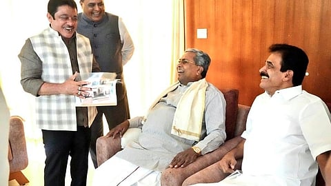 Zameer Ahmed Khan, k c venugopal, Siddaramaiah