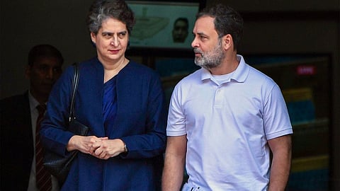 Rahul, Priyanka Gandhi