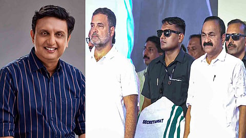 P A Muhammad Riyas, VD Satheesan, Rahul Gandhi