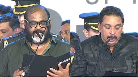 CM and 18 Ministers Take Oath in the Name of God; Shibu Baby John and CP John Solemnly Sworn In