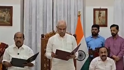 G Sudhakaran takes charge as pro-tem speaker
