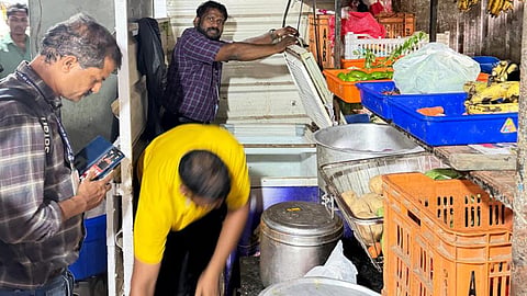 Inspection of food and beverage distribution shops