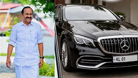 V D Satheesan, car Ai Image