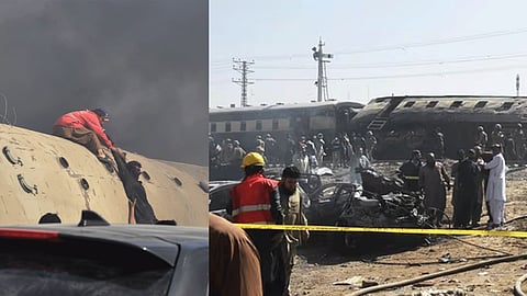 Terrorist attack in Balochistan; Train carrying soldiers explodes; 24 dead, over 50 injured