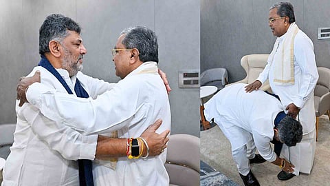 DK Shivakumar, Siddaramaiah