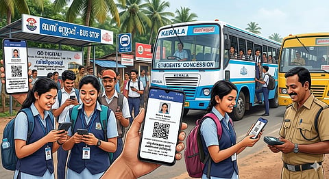 Students' Bus Concession Card Goes Digital; Timing from 7 AM to 7 PM