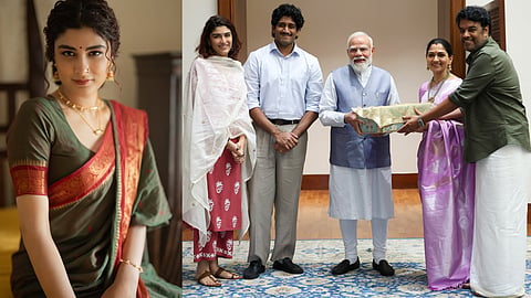 Avantika with family