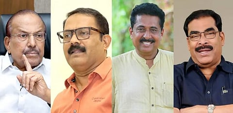 P. K. Kunhalikutty, K M Shaji, M Shamsuddin, PK Basheer