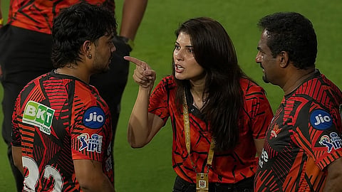 Kavya Maran with ishan and muraleedharan