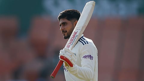 Shubman Gill century celebration