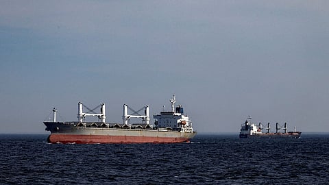 Indian-flagged ship