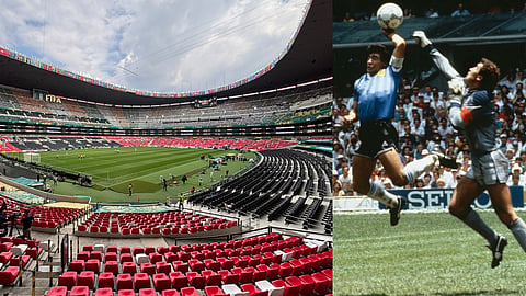 Estadio Azteca Maradona’s ‘Hand of God’