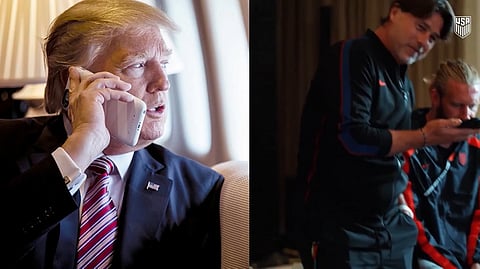 Donald Trump calls Mauricio Pochettino