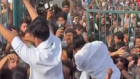 Cockroach Janta Party Founder Slapped Repeatedly At Jaipur Protest