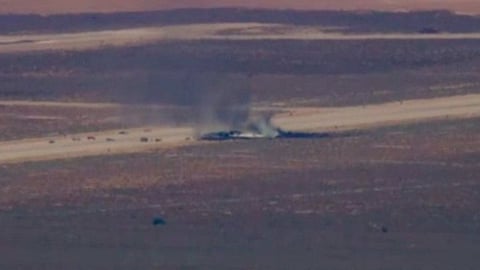 B-52 Bomber crash