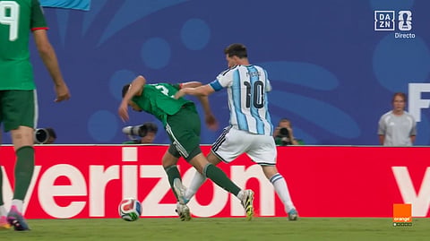 Did Messi deserve a card? Debate rages despite historic hattrick