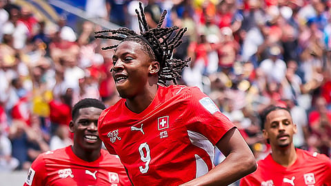 Johan Manzambi goal celebration
