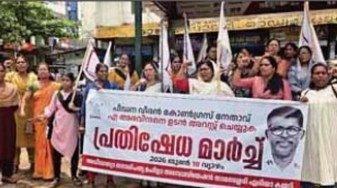 Protest March Calicut.