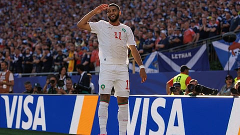 Saibari goal celebraion