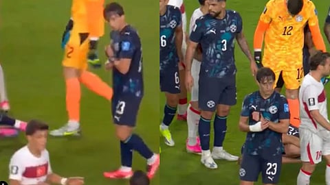 Paraguay Star Matias Galarza Stole Referees Watch