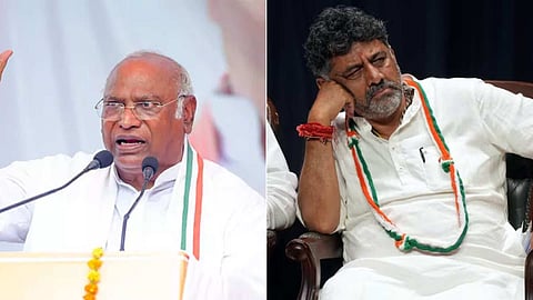 Mallikarajun Kharge, DK Shivakumar