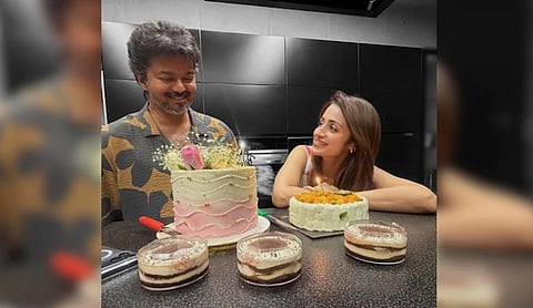 Trisha Shares Loved-Up Birthday Post For Vijay