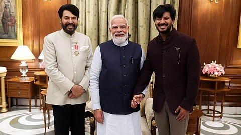 Mammootty, Modi, Dulquer