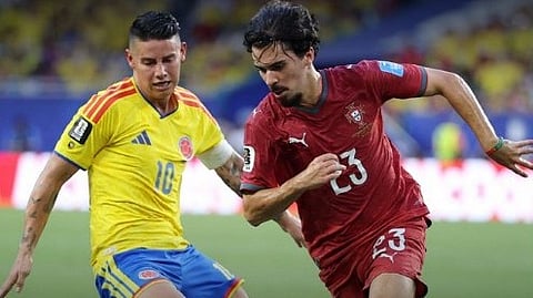 fifa world cup: Colombia vs Portugal