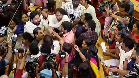 BJP-UDF members clash in Thiruvananthapuram Corporation