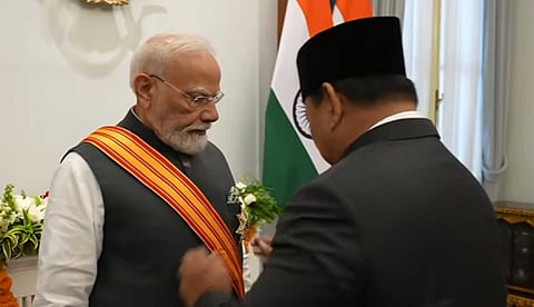 Indonesia confers highest honour, ‘Bintang Adipurna’, on PM Modi