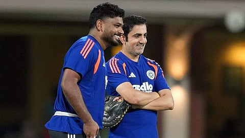 sanju samson gautam gambhir
