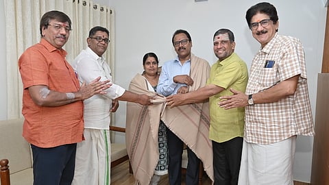 State Election Commissioner N Seshadrinathan Honored
