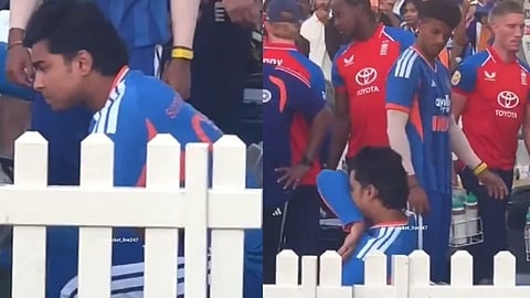 Vaibhav Sooryavanshi in tears after India's 4-0 whitewash against England, video goes viral