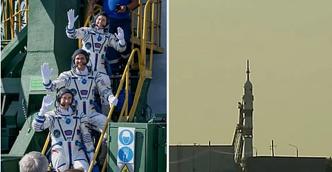 Indian-Origin Astronaut Anil Menon Blasts Off For Maiden Space Station Trip