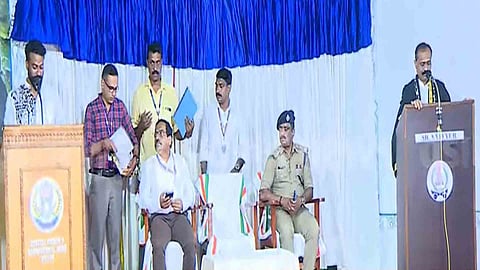 sugathan sworn in