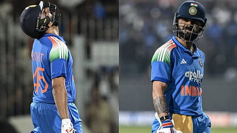 Rohit Sharma Virat Kohli England vs India match
