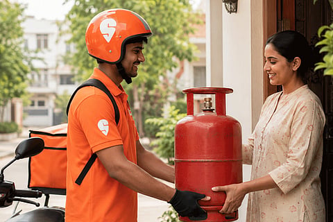 Swiggy launches doorstep LPG cylinder delivery in partnership with Hindustan Petroleum